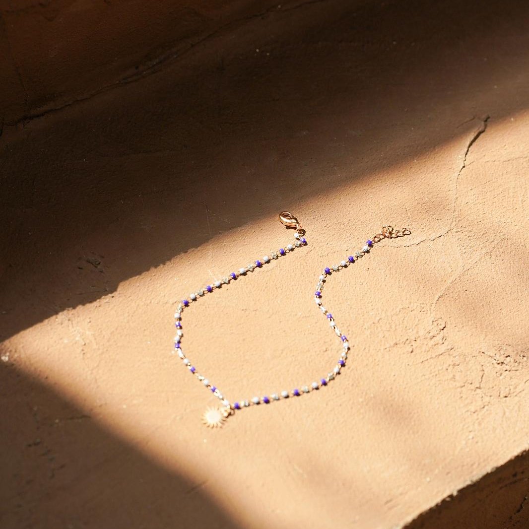 bracelet blue d'eclat