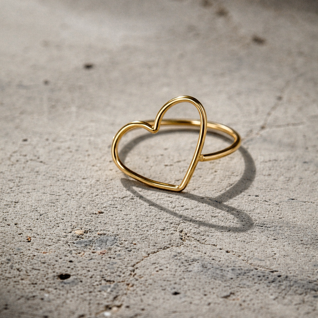 Bague « Romy » plaqué or