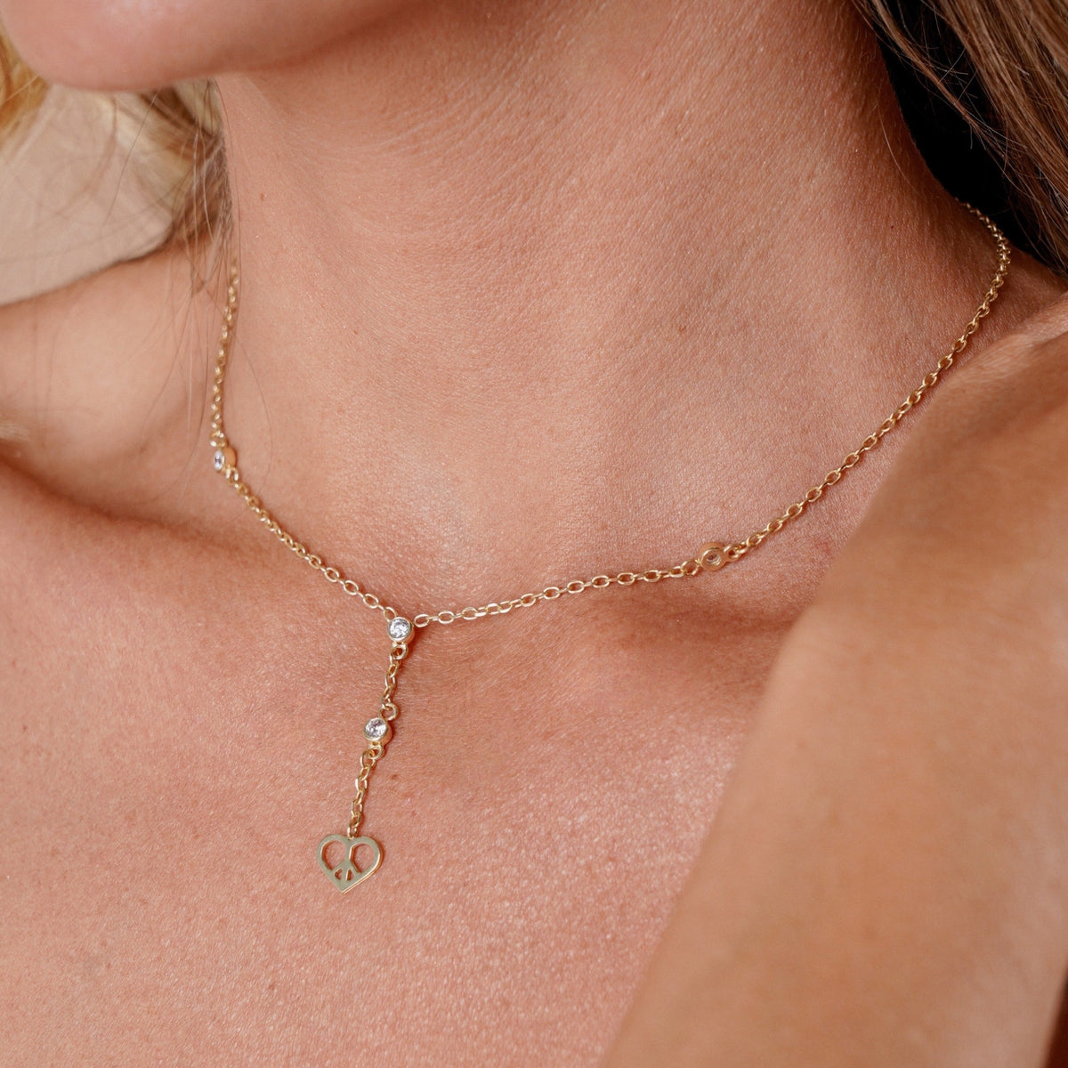 Collier 2 Peace x Les Félines Paris