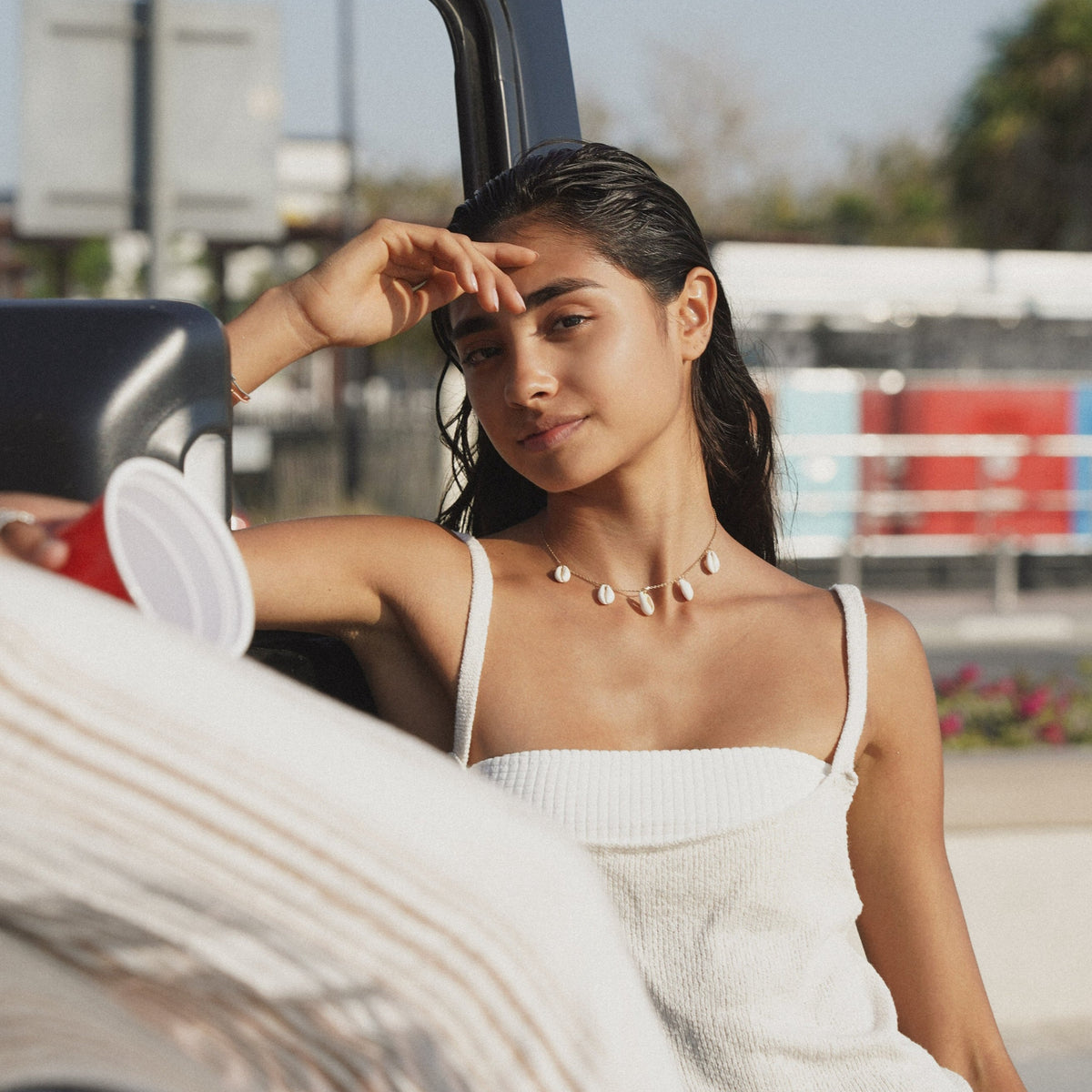 Collier Cauri 5 Coquillages Argent