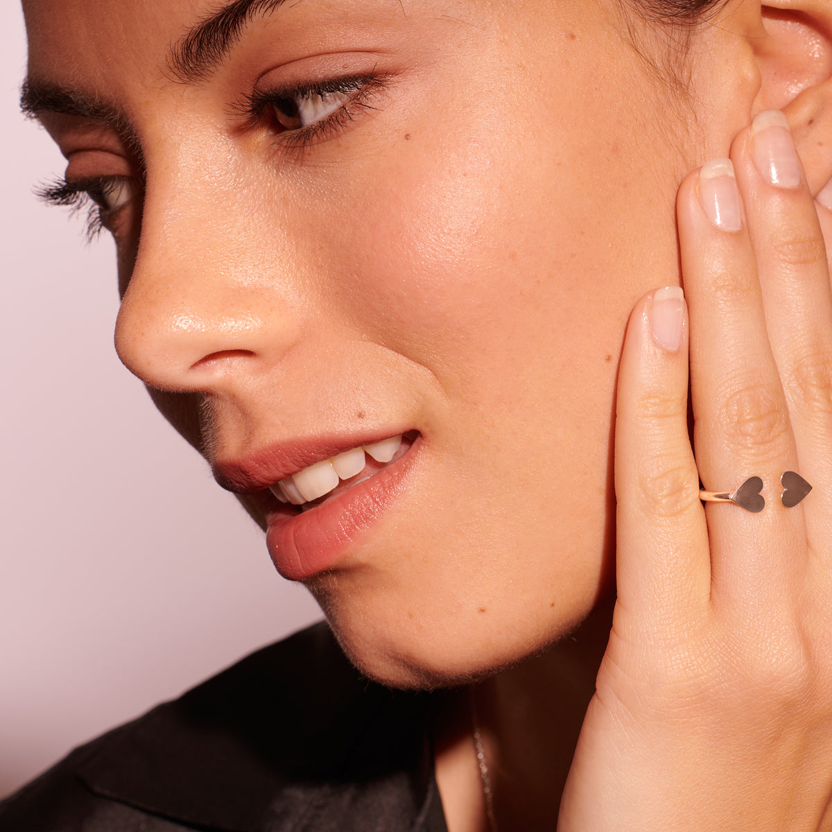 Bague Coeur "Honey" argent