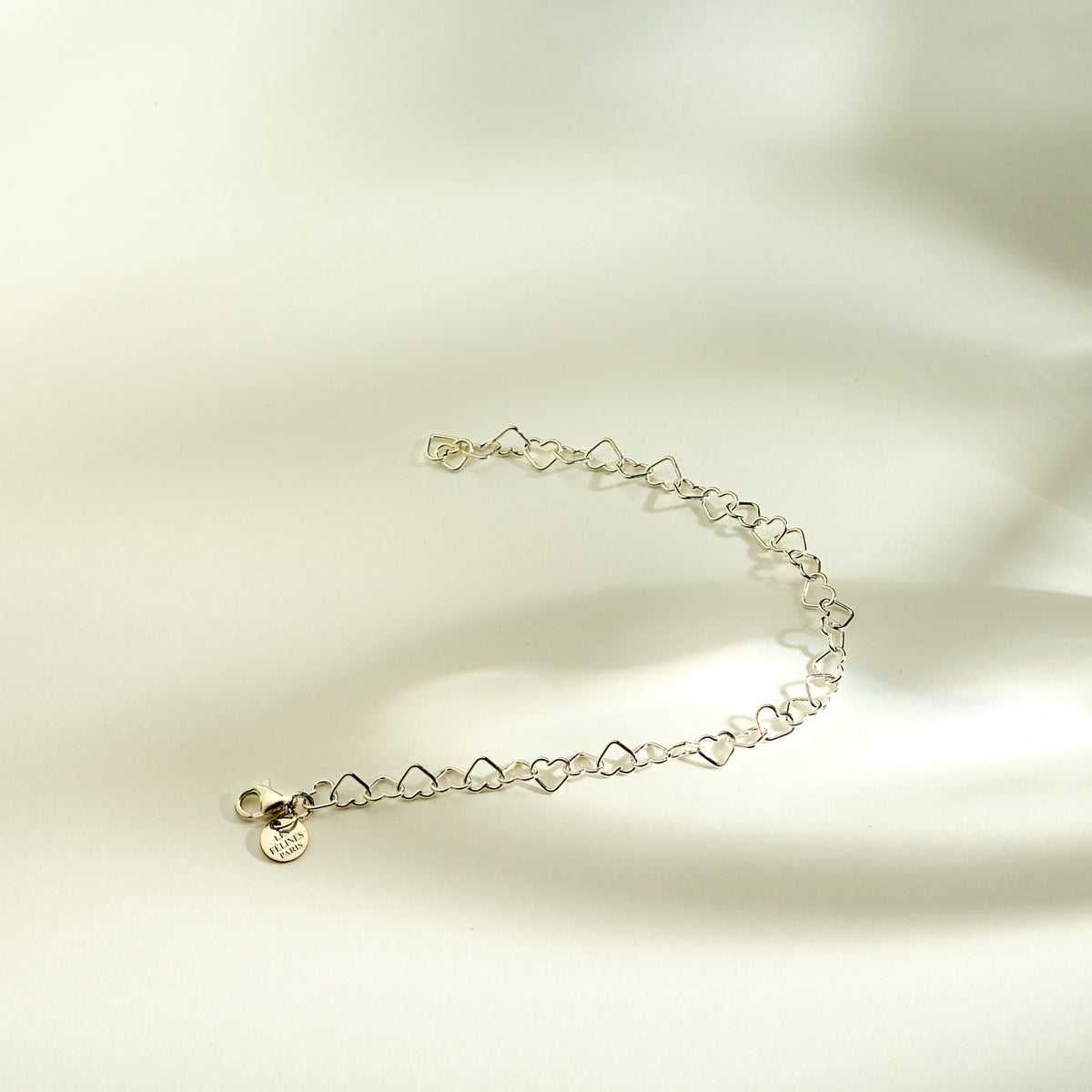 Bracelet Fille Cascade d'Amour argent