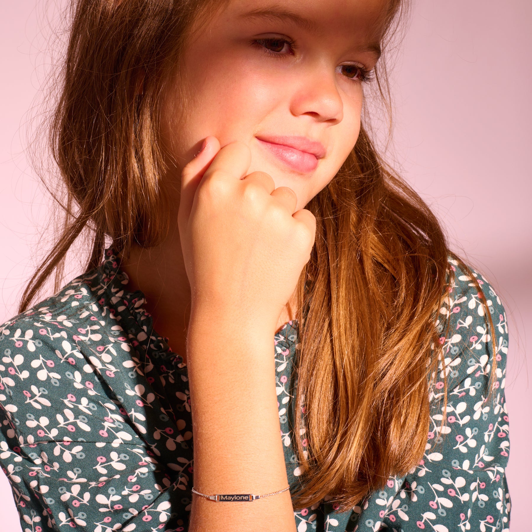 Gourmette unisex Enfant en argent