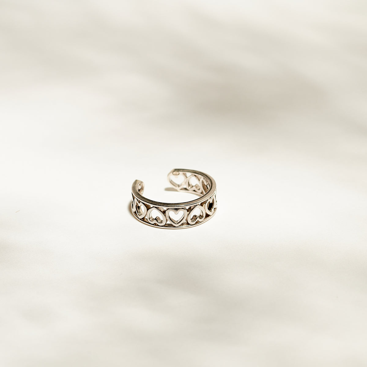Bague Cascade D'amour Argent