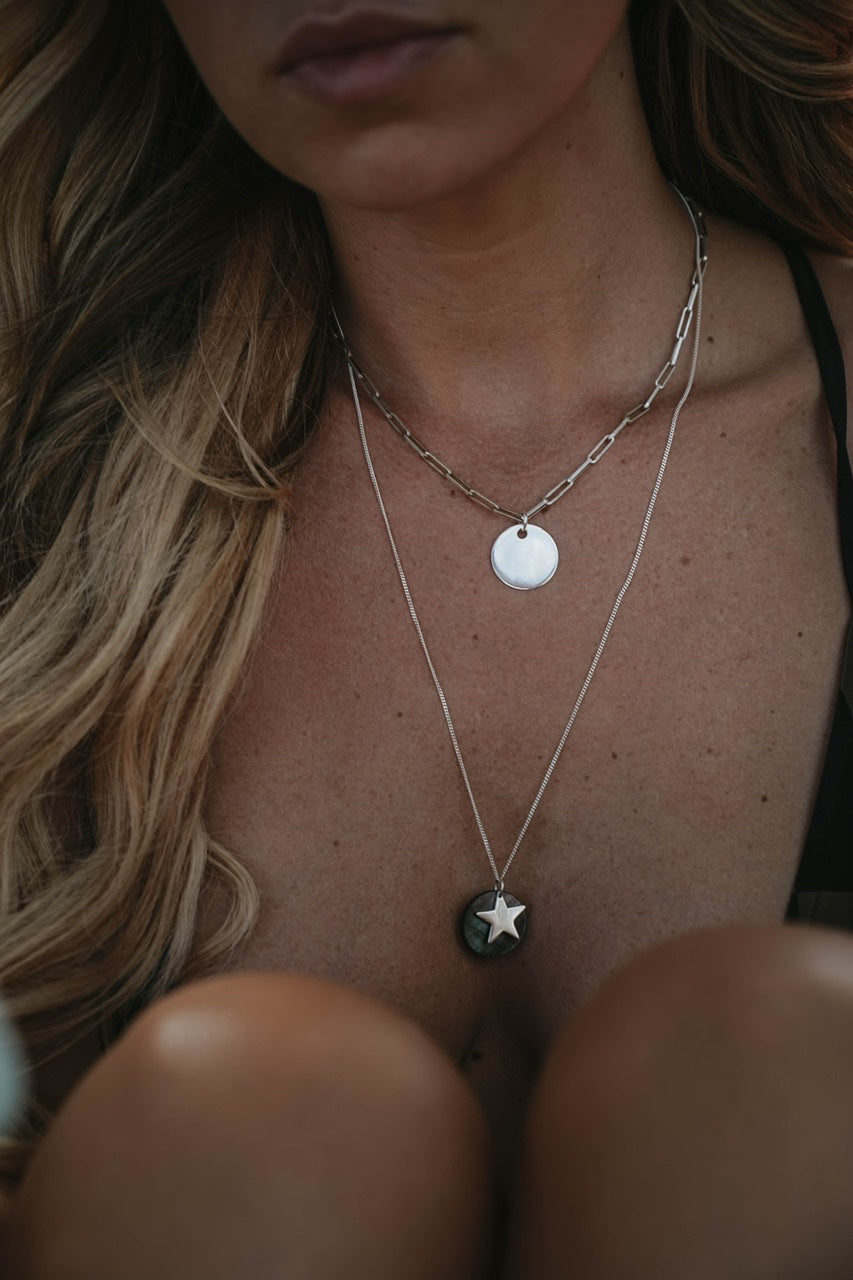 Collier "Sphérique" en argent - LES FÉLINES PARIS