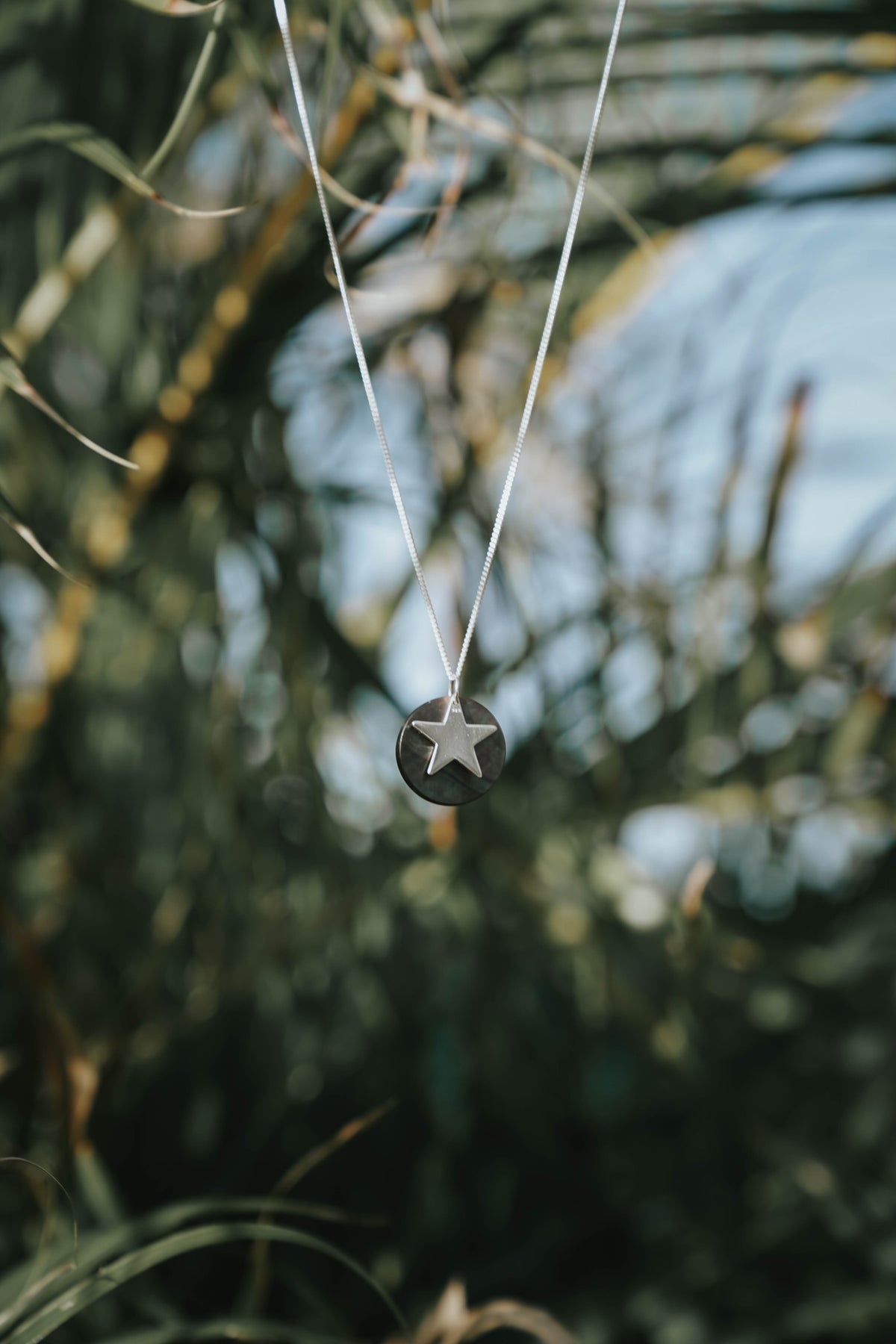 Collier "Sirius" en argent - LES FÉLINES PARIS