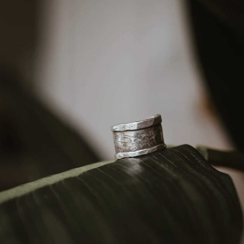 Bague "Hélios" argent - LES FÉLINES PARIS