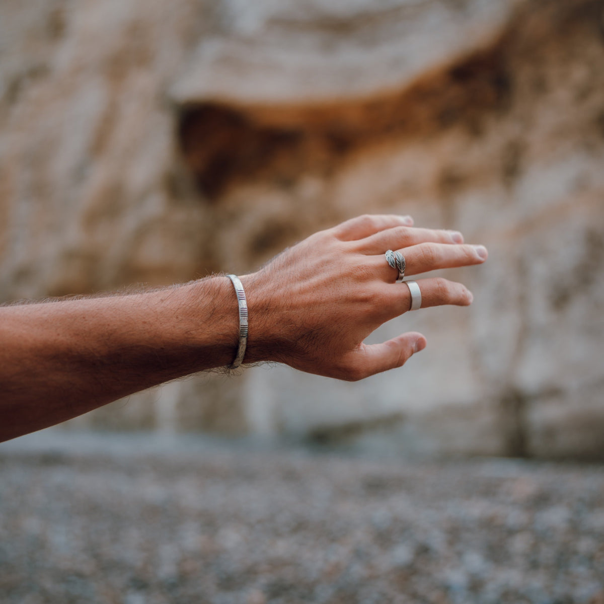 Bracelet « Cômo » argent - LES FÉLINES PARIS