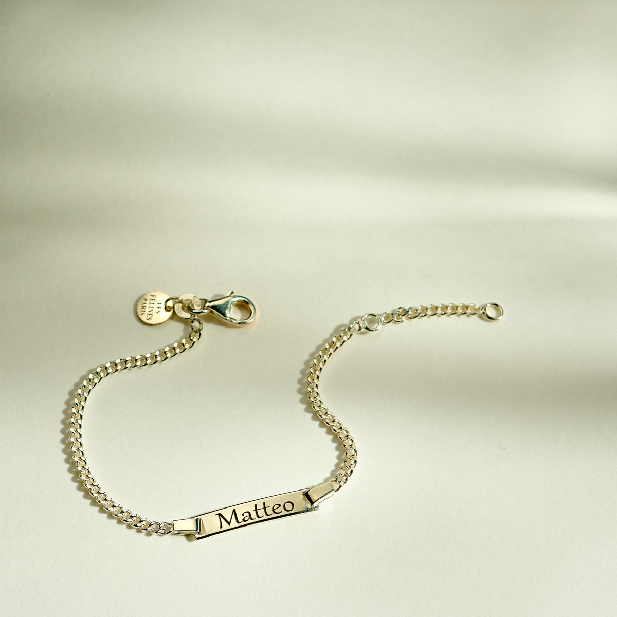 Gourmette unisex Enfant en argent