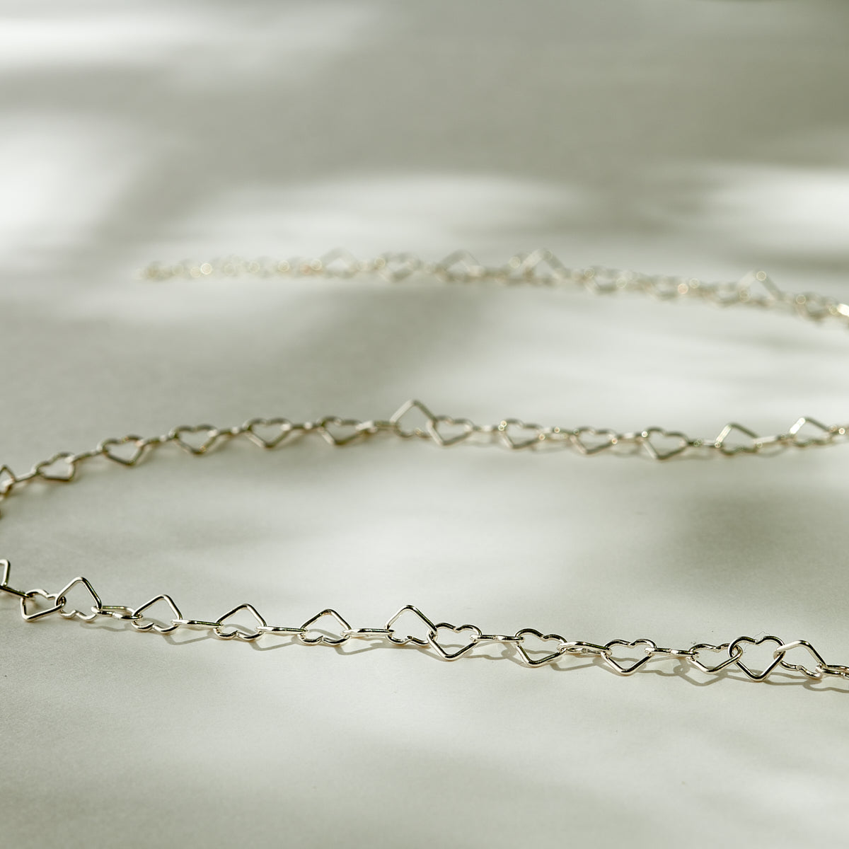 Collier "Cascade d'amour" argent - LES FÉLINES PARIS