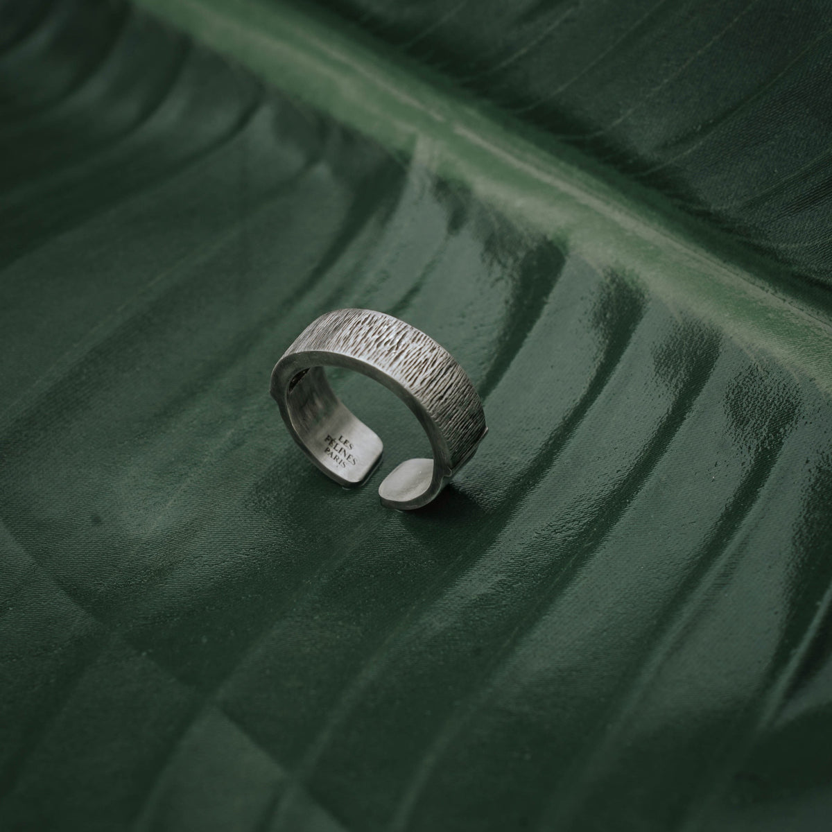 Bague Arès en argent - LES FÉLINES PARIS