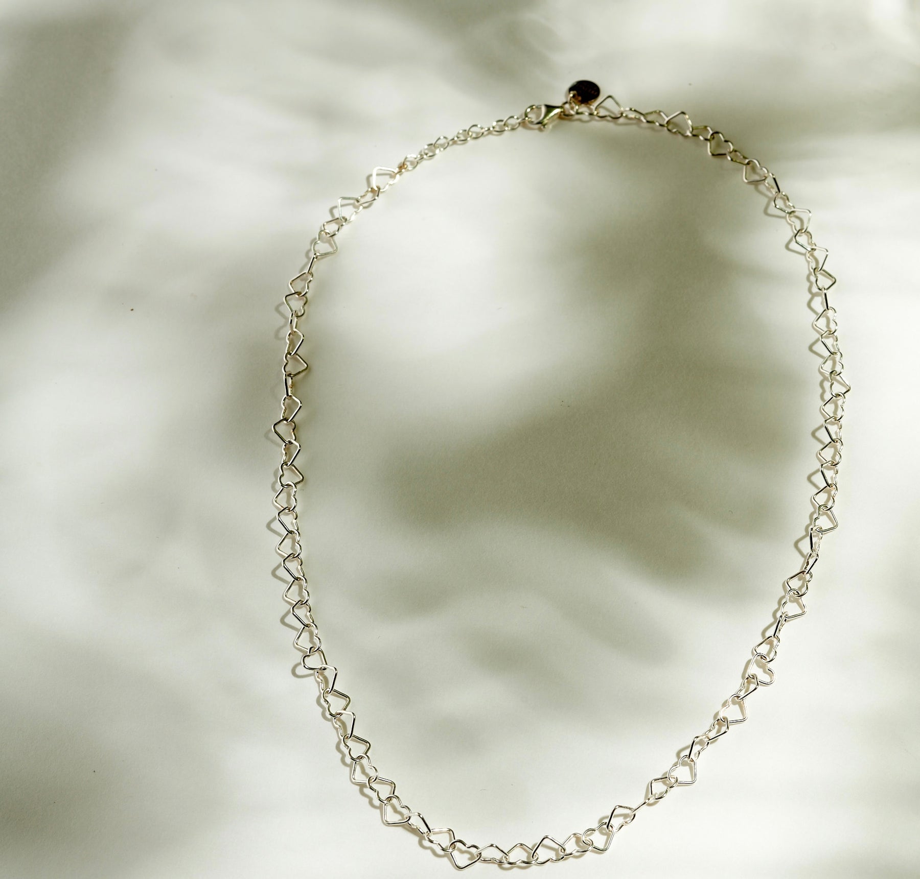 Collier "Cascade d'amour" argent - LES FÉLINES PARIS