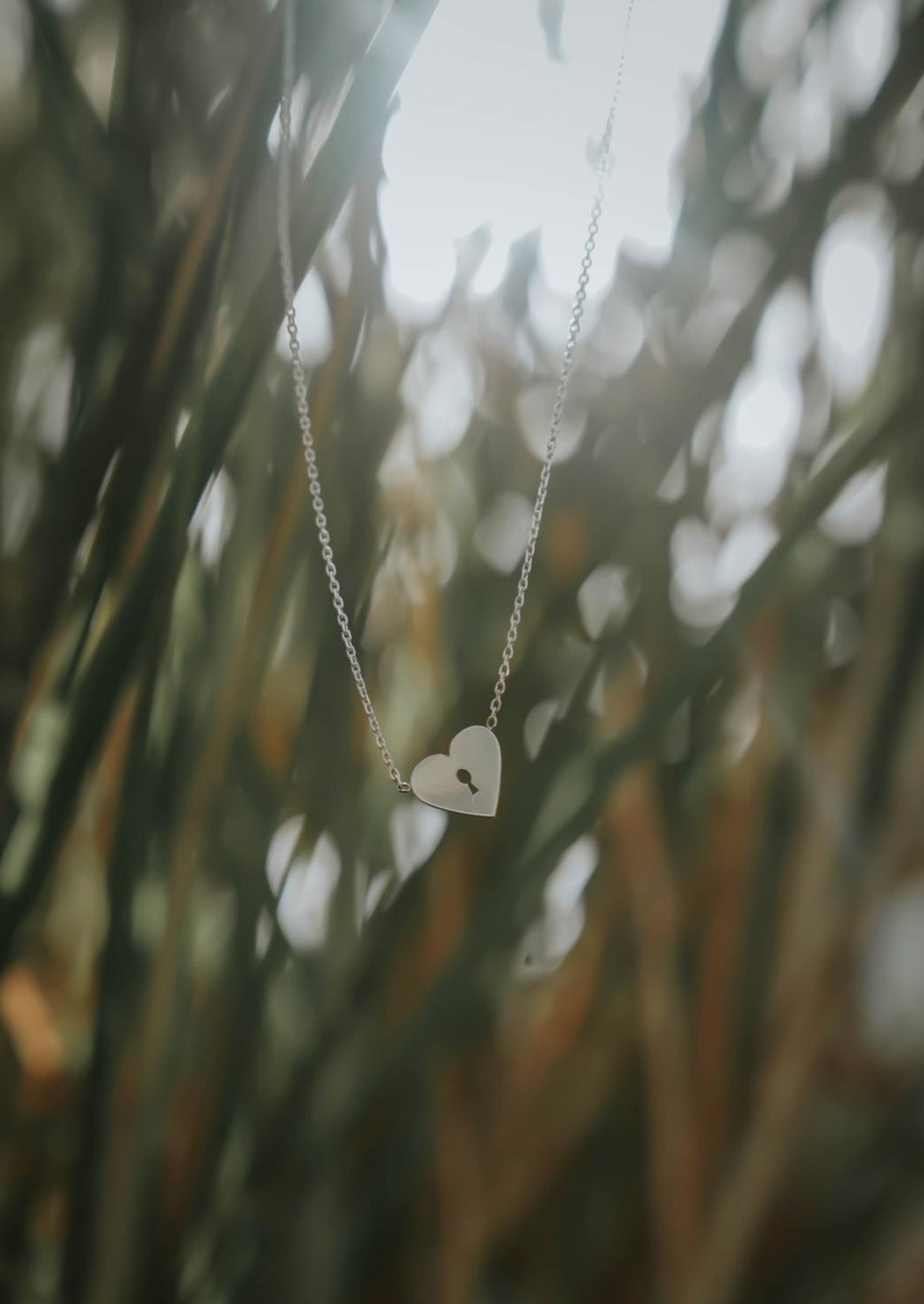 Collier « Little Heart » argent - LES FÉLINES PARIS