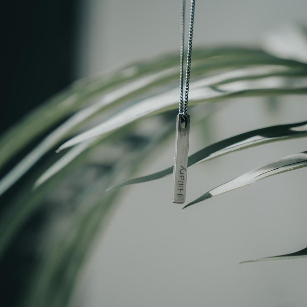 Collier" Family" Homme en argent - LES FÉLINES PARIS