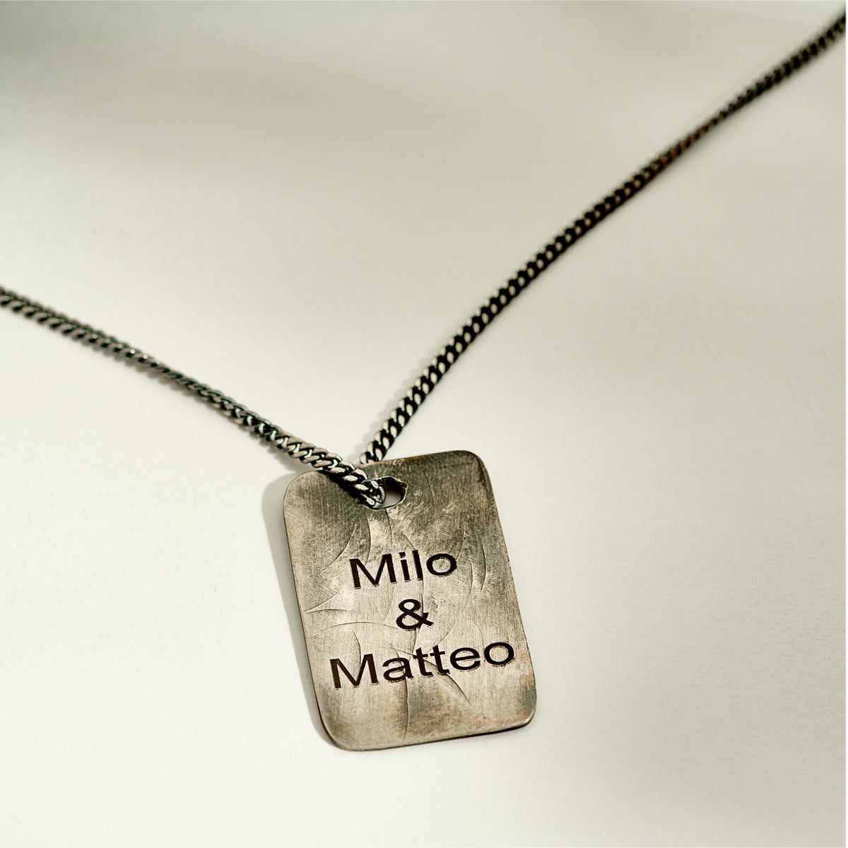 Collier Garçon Father & Son argent