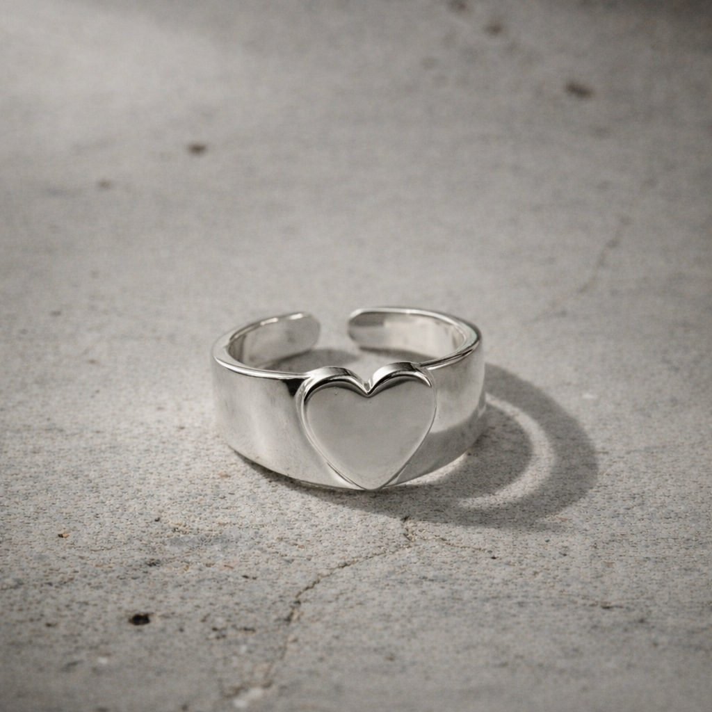 Bague Heart argent