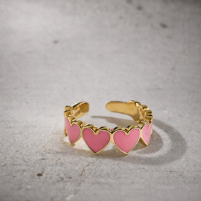 Bague desire plaqué or