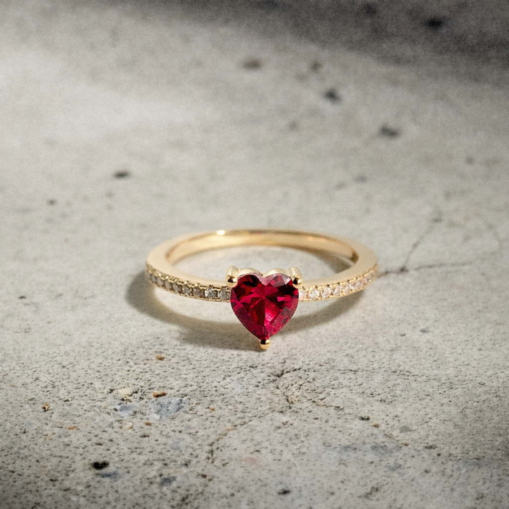 Bague Her plaqué or