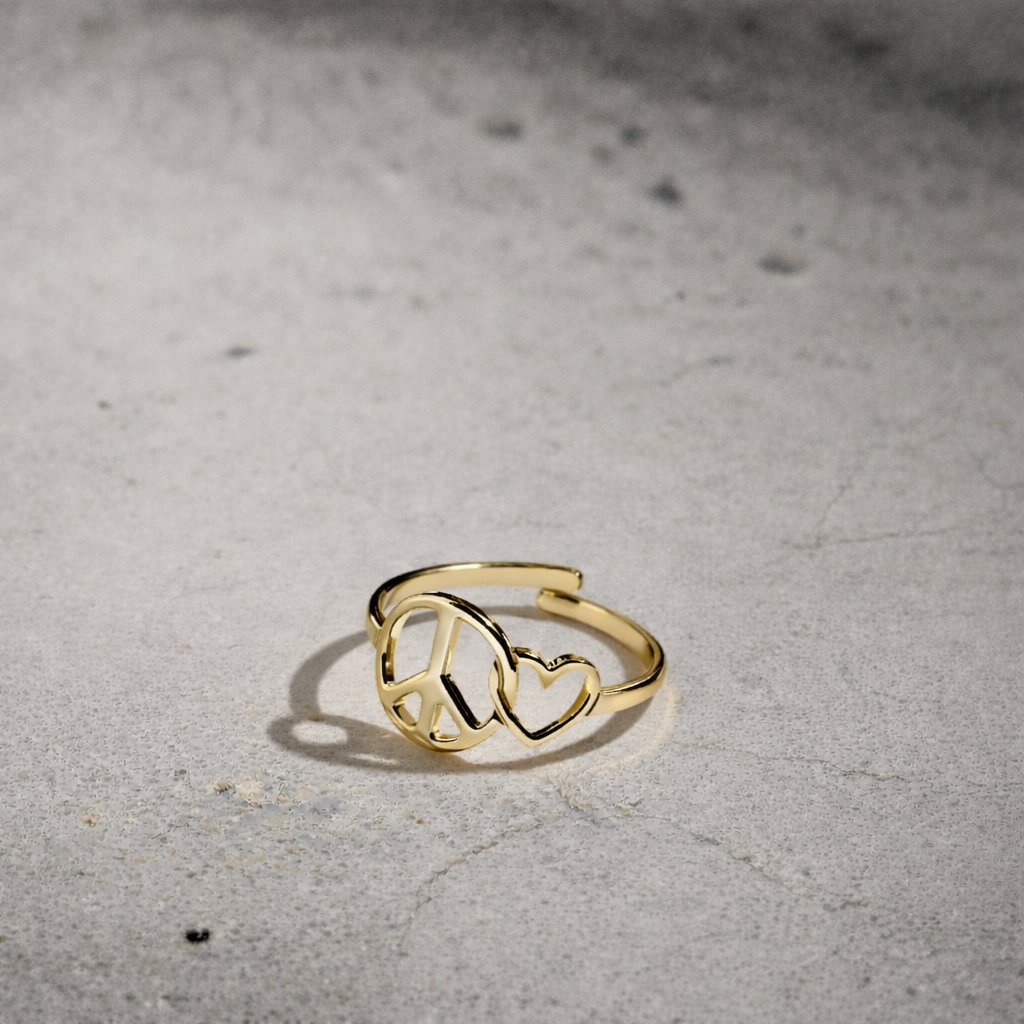 Bague Peace is my Religion x Les Félines Paris.