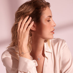 Collier "Jupiter" argent