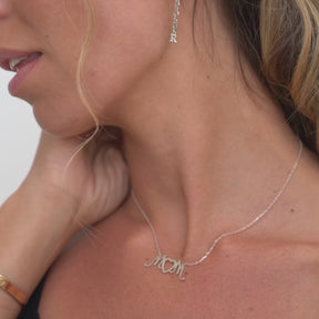 Collier "Mum" en  Argent