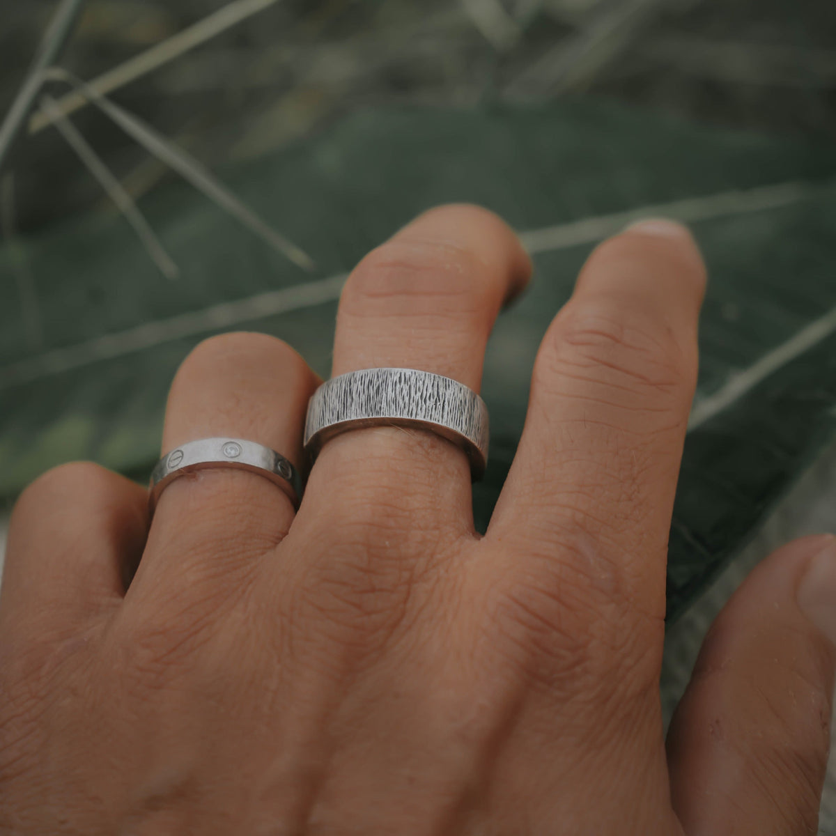 Bague Arès en argent - LES FÉLINES PARIS