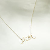 Collier "Mum" en  Argent - LES FÉLINES PARIS