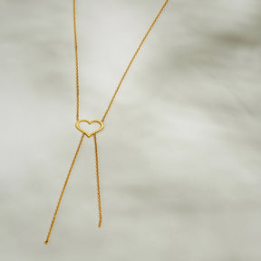Collier « Folly » plaqué or - LES FÉLINES PARIS