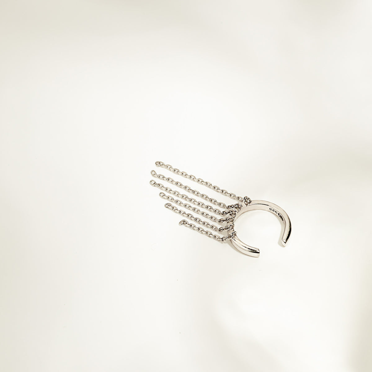 Boucles d'oreilles "Crush" argent - LES FÉLINES PARIS
