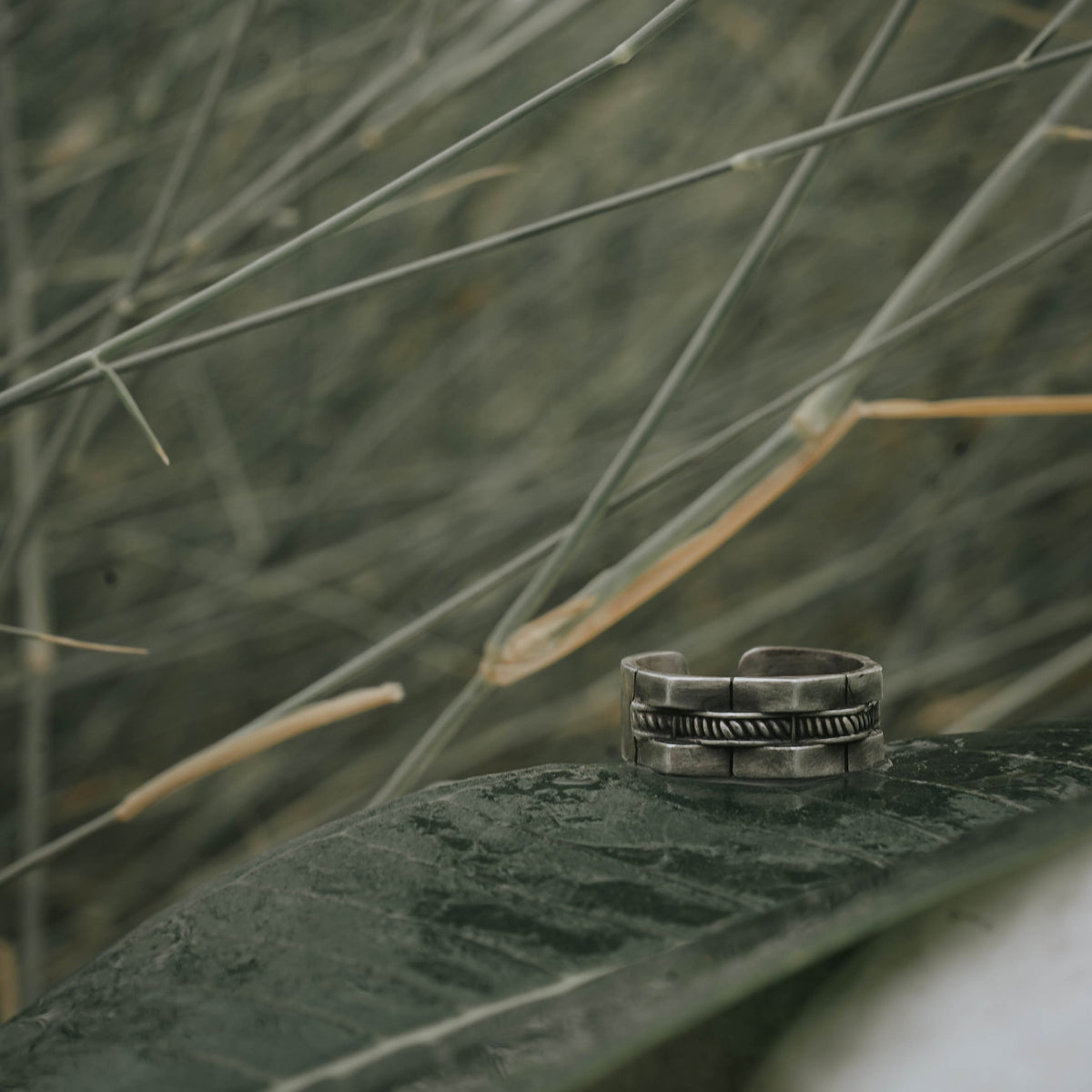 Bague « Achille » argent - LES FÉLINES PARIS