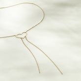 Collier Coeur « Foly » argent - LES FÉLINES PARIS