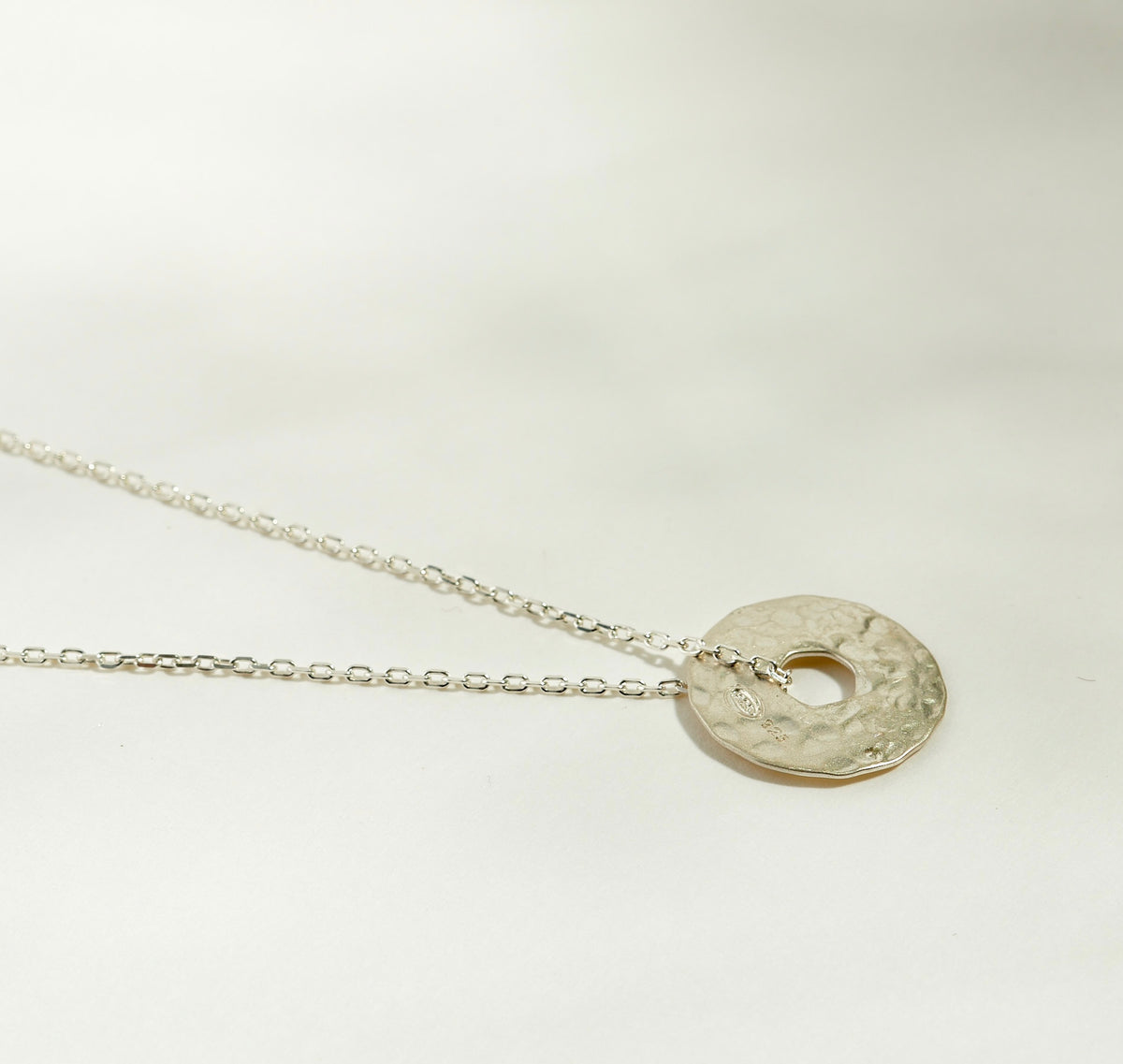 Collier "Cible" en argent - LES FÉLINES PARIS