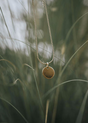 Collier «  Lisa » plaqué or - LES FÉLINES PARIS