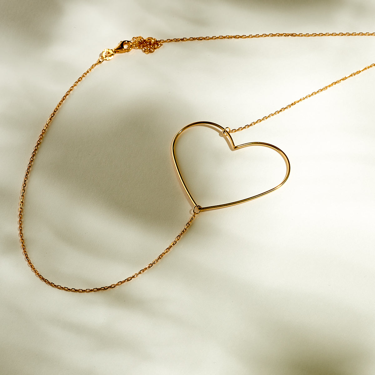 Collier Coeur "Perle" plaqué Or - LES FÉLINES PARIS
