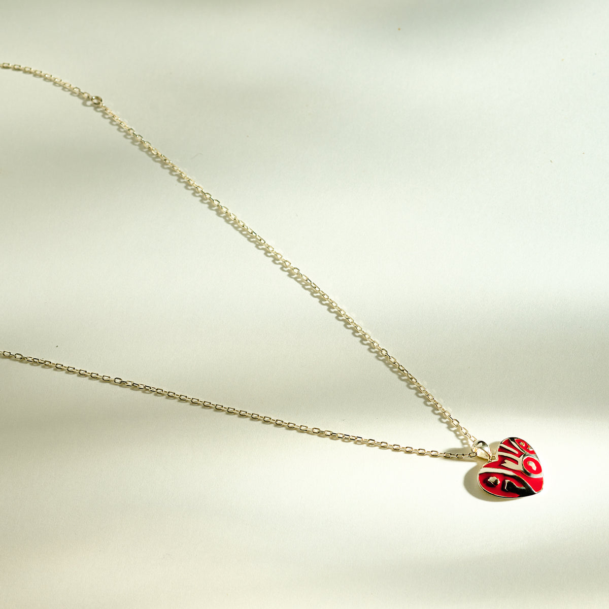 Collier "Amour Love" Argent